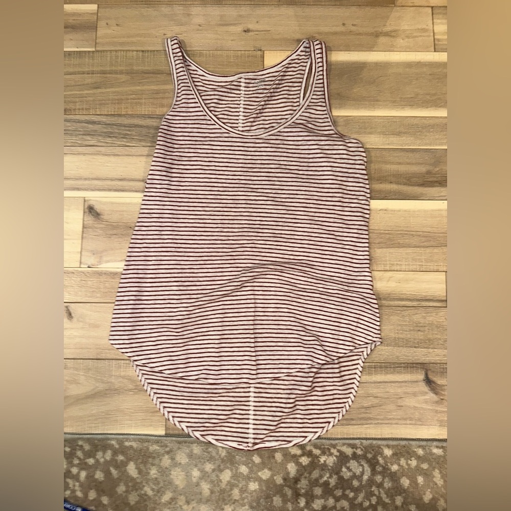 Striped Pink Tank Top